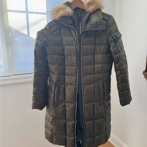Marc New York Dark Olive Quilted Jacket